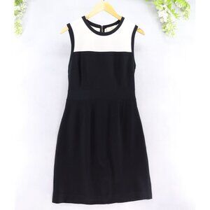 Kate Spade Women's Janelle Color Block Dress Black/White Sz 10